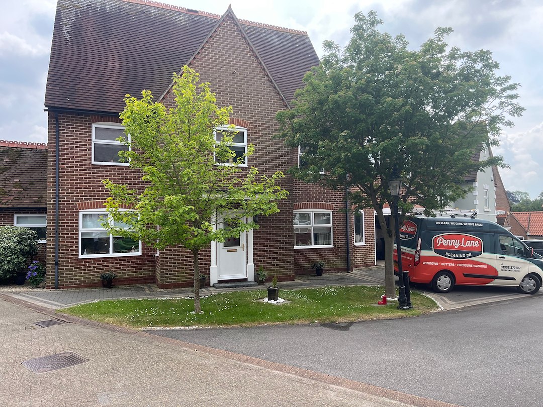 Professional 4-weekly Window Cleaning for a semi-detached house on Church Field, Epping Thumbnail