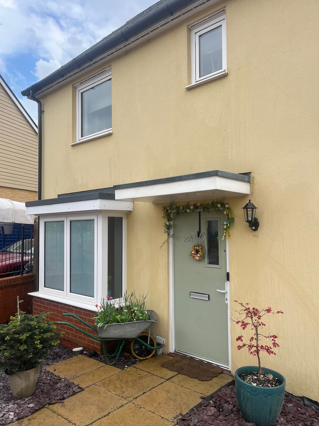 Professional 4-weekly Window Cleaning for a terraced house on Torkildsen Way, Harlow