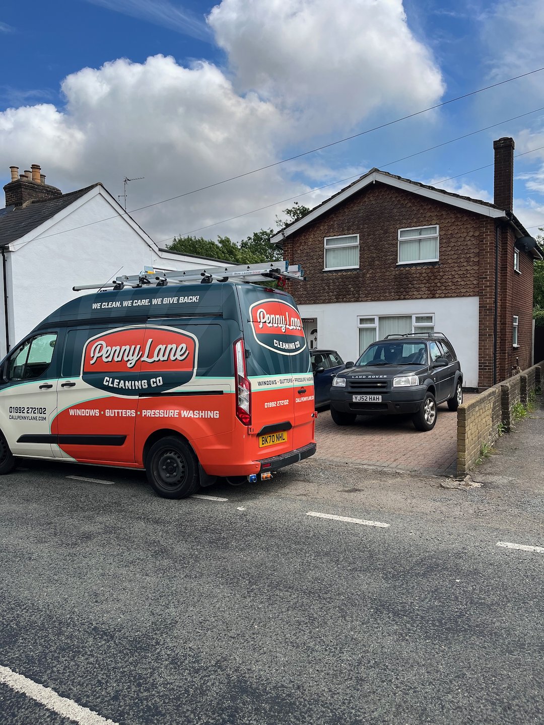 Professional 8-weekly Window Cleaning for a detached house on St Anthonys, Hastingwood Road, Hastingwood
