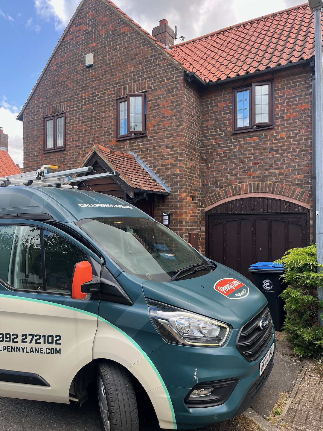 Professional one-off Window Cleaning for a detached house on Church Mead, Harlow